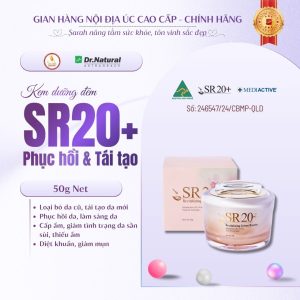 Kem dưỡng đêm tăng cường SR20+ Revitalizing Crème Booster Phục hồi da, tăng cường dưỡng chất, làm sáng da