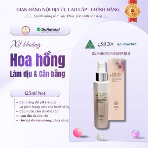 Xịt khoáng SR20+ Balancing Mist Cân bằng độ pH, cấp ẩm tức thì, làm dịu da 125ml