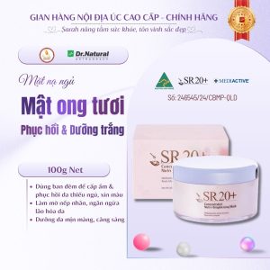Mặt nạ ngủ SR20+ Concentrated Nutri-Brightening Mask Dưỡng trắng chuyên sâu, làm đều màu da, cấp ẩm