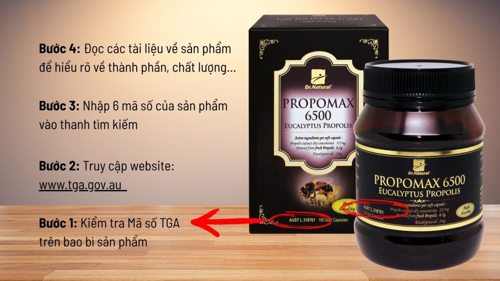 Cách tra cứu tiêu chuẩn TGA